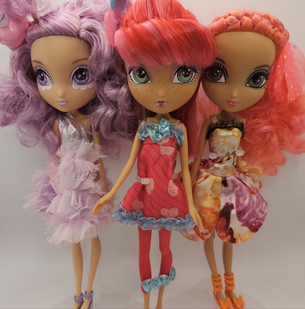 Set Of 3 La Dee Da Dolls
